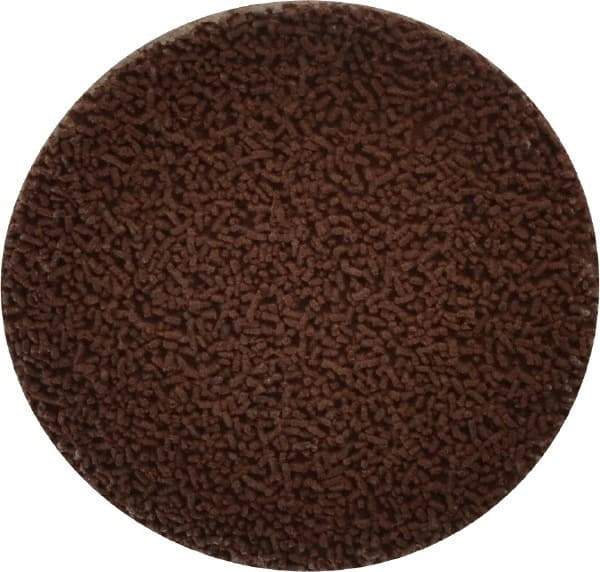 Made in USA - 2" Disc Diam, 600 Grit, Aluminum Oxide Quick Change Disc - Type R Attaching System, Coated, Brown, Super Fine Grade - Eagle Tool & Supply