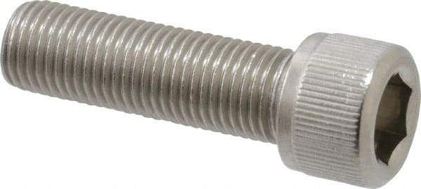 Value Collection - 3/8-24 UNF Hex Socket Drive, Socket Cap Screw - Grade 18-8 Stainless Steel, 1-1/4" Length Under Head - Eagle Tool & Supply