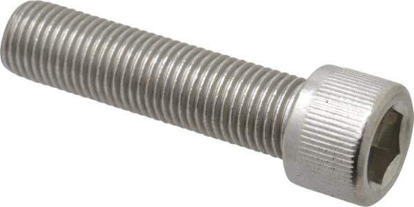 Value Collection - 3/8-24 UNF Hex Socket Drive, Socket Cap Screw - Grade 18-8 Stainless Steel, 1-1/2" Length Under Head - Eagle Tool & Supply