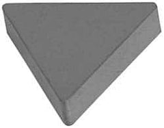 Hertel - TNG322 Grade HT10 Carbide Turning Insert - Uncoated, 60° Triangle, 3/8" Inscr Circle, 1/8" Thick, 1/32" Corner Radius - Eagle Tool & Supply