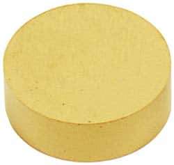Tungaloy - RNGN45 Grade LX11 Ceramic Turning Insert - TiN Finish, Round, 1/2" Inscr Circle, 5/16" Thick - Eagle Tool & Supply