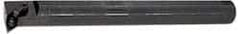Hertel - 1.3" Min Bore Diam, 12" OAL, 1" Shank Diam, A-MDUN Indexable Boring Bar - DN.. Insert, Screw or Clamp Holding Method - Eagle Tool & Supply