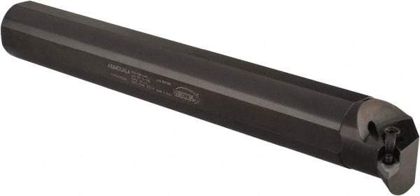 Hertel - 2-1/2" Min Bore Diam, 16" OAL, 2" Shank Diam, A-MDUN Indexable Boring Bar - DN.. Insert, Screw or Clamp Holding Method - Eagle Tool & Supply