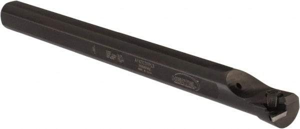 Hertel - 1.2" Min Bore Diam, 12" OAL, 1" Shank Diam, A-CTFP Indexable Boring Bar - TP.. Insert, Clamp Holding Method - Eagle Tool & Supply