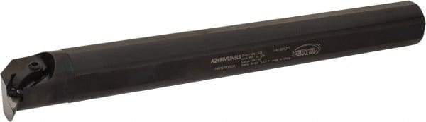 Hertel - 2" Min Bore Diam, 14" OAL, 1-1/2" Shank Diam, A-MVUN Indexable Boring Bar - VN.. Insert, Screw or Clamp Holding Method - Eagle Tool & Supply