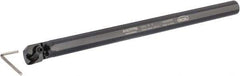 Hertel - 0.77" Min Bore Diam, 10" OAL, 5/8" Shank Diam, A-CTFP Indexable Boring Bar - TP.. Insert, Clamp Holding Method - Eagle Tool & Supply