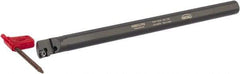 Hertel - 0.6" Min Bore Diam, 8" OAL, 1/2" Shank Diam, A-SCLP Indexable Boring Bar - CP.. 21.51 Insert, Screw Holding Method - Eagle Tool & Supply