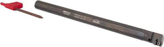 Hertel - 0.6" Min Bore Diam, 8" OAL, 1/2" Shank Diam, A-SCLP Indexable Boring Bar - CP.. Insert, Screw Holding Method - Eagle Tool & Supply