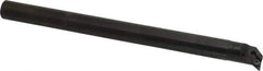 Hertel - 0.98" Min Bore Diam, 10" OAL, 3/4" Shank Diam, A-SDUP Indexable Boring Bar - DP.. Insert, Screw Holding Method - Eagle Tool & Supply