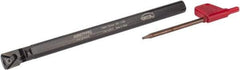 Hertel - 0.48" Min Bore Diam, 6" OAL, 3/8" Shank Diam, A-STFP Indexable Boring Bar - TP.. 21.51 Insert, Screw Holding Method - Eagle Tool & Supply
