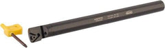 Hertel - 0.93" Min Bore Diam, 10" OAL, 3/4" Shank Diam, A-STFP Indexable Boring Bar - TP.. 21.51 Insert, Screw Holding Method - Eagle Tool & Supply