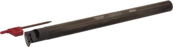 Hertel - 0.98" Min Bore Diam, 10" OAL, 3/4" Shank Diam, A-SVUB Indexable Boring Bar - VB.. 332 Insert, Screw Holding Method - Eagle Tool & Supply