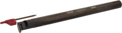 Hertel - 0.98" Min Bore Diam, 10" OAL, 3/4" Shank Diam, A-SVUB Indexable Boring Bar - VB.. 332 Insert, Screw Holding Method - Eagle Tool & Supply