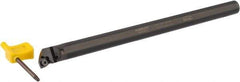 Hertel - 0.77" Min Bore Diam, 10" OAL, 5/8" Shank Diam, A-SWLP Indexable Boring Bar - WP.. 32.52 Insert, Screw Holding Method - Eagle Tool & Supply