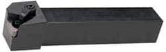 Hertel - MTFN, Right Hand Cut, 0° Lead Angle, 1-1/2" Shank Height x 1-1/2" Shank Width, Negative Rake Indexable Turning Toolholder - 6" OAL, TN..54. Insert Compatibility, Screw or Clamp Holding Method - Eagle Tool & Supply