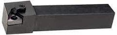 Hertel - MTGN, Right Hand Cut, 3° Lead Angle, 1-1/4" Shank Height x 1-1/4" Shank Width, Negative Rake Indexable Turning Toolholder - 6" OAL, TN..54. Insert Compatibility, Series Multi-Option - Eagle Tool & Supply