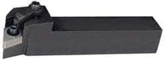 Hertel - MDQN, Right Hand Cut, 17.5° Lead Angle, 3/4" Shank Height x 3/4" Shank Width, Negative Rake Indexable Turning Toolholder - 4-1/2" OAL, DN..43. Insert Compatibility, Series Multi-Option - Eagle Tool & Supply
