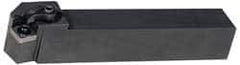 Hertel - MSKN, Left Hand Cut, 15° Lead Angle, 1" Shank Height x 1" Shank Width, Negative Rake Indexable Turning Toolholder - 6" OAL, SN..43. Insert Compatibility, Series Multi-Option - Eagle Tool & Supply