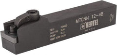 Hertel - MTCN, Neutral Cut, 0° Lead Angle, 3/4" Shank Height x 3/4" Shank Width, Negative Rake Indexable Turning Toolholder - 6" OAL, TN..43. Insert Compatibility, Series Multi-Option - Eagle Tool & Supply