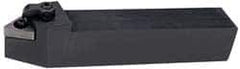 Hertel - MTEN, Neutral Cut, 0° Lead Angle, 1/2" Shank Height x 1/2" Shank Width, Negative Rake Indexable Turning Toolholder - 4-1/2" OAL, TN..22. Insert Compatibility, Series Multi-Option - Eagle Tool & Supply