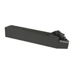 Hertel - MTEN, Neutral Cut, 0° Lead Angle, 5/8" Shank Height x 5/8" Shank Width, Negative Rake Indexable Turning Toolholder - 4-1/2" OAL, TN..33. Insert Compatibility, Series Multi-Option - Eagle Tool & Supply