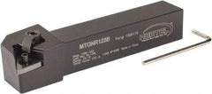 Hertel - MTGN, Right Hand Cut, 3° Lead Angle, 3/4" Shank Height x 3/4" Shank Width, Negative Rake Indexable Turning Toolholder - 4-1/2" OAL, TN..33. Insert Compatibility, Series Multi-Option - Eagle Tool & Supply