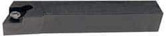Hertel - SDJC, Left Hand Cut, 3° Lead Angle, 1/2" Shank Height x 1/2" Shank Width, Neutral Rake Indexable Turning Toolholder - 3-1/2" OAL, DC..21.5. Insert Compatibility, Series Screw-Type - Eagle Tool & Supply