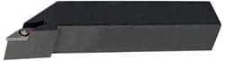 Hertel - SVJB, Right Hand Cut, 3° Lead Angle, 1" Shank Height x 1" Shank Width, Neutral Rake Indexable Turning Toolholder - 6" OAL, VB..33. Insert Compatibility, Series Screw-Type - Eagle Tool & Supply