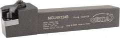 Hertel - MCLN, Right Hand Cut, 5° Lead Angle, 3/4" Shank Height x 3/4" Shank Width, Negative Rake Indexable Turning Toolholder - 4-1/2" OAL, CN..43. Insert Compatibility, Series Multi-Option - Eagle Tool & Supply