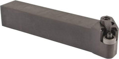Hertel - MRGN, Left Hand Cut, 15° Lead Angle, 1" Shank Height x 1" Shank Width, Negative Rake Indexable Turning Toolholder - 6" OAL, RN..43. Insert Compatibility, Series Multi-Option - Eagle Tool & Supply