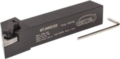 Hertel - MTJN, Right Hand Cut, 3° Lead Angle, 3/4" Shank Height x 3/4" Shank Width, Negative Rake Indexable Turning Toolholder - 4-1/2" OAL, TN..33. Insert Compatibility, Series Multi-Option - Eagle Tool & Supply