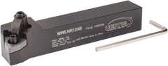 Hertel - MWLN, Right Hand Cut, 5° Lead Angle, 3/4" Shank Height x 3/4" Shank Width, Negative Rake Indexable Turning Toolholder - 4-1/2" OAL, WN..43. Insert Compatibility, Series Multi-Option - Eagle Tool & Supply