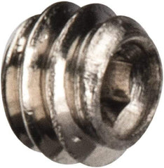 Value Collection - #2-56 UNC, 1/16" OAL, Cup Point Set Screw - Grade 18-8 Stainless Steel, 0.035" Key - Eagle Tool & Supply