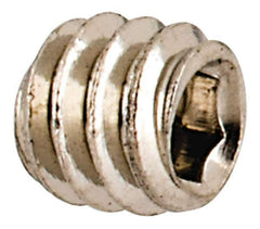 Value Collection - #3-48 UNC, 3/32" OAL, Cup Point Set Screw - Grade 18-8 Stainless Steel, 0.05" Key - Eagle Tool & Supply