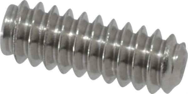 Value Collection - #6-32 UNC, 3/8" OAL, Cup Point Set Screw - Grade 18-8 Stainless Steel, 1/16" Key - Eagle Tool & Supply