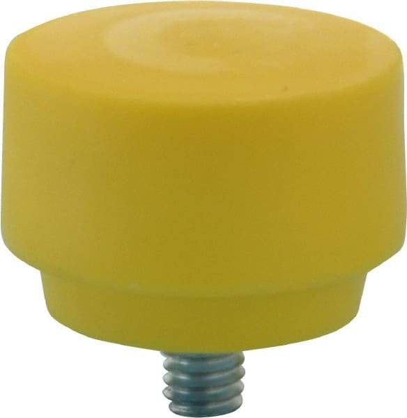 Proto - 1-1/2" Face Diam, Grade Extra Hard, Yellow Hammer Tip/Face - Plastic - Eagle Tool & Supply