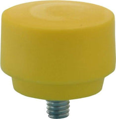 Proto - 1-1/2" Face Diam, Grade Extra Hard, Yellow Hammer Tip/Face - Plastic - Eagle Tool & Supply