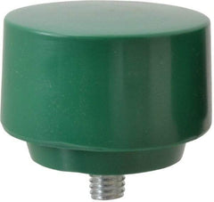 Proto - 2-1/2" Face Diam, Grade Tough, Green Hammer Tip/Face - Plastic - Eagle Tool & Supply