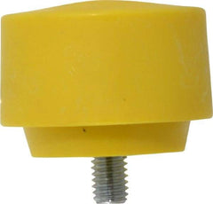 Proto - 2-1/2" Face Diam, Grade Extra Hard, Yellow Hammer Tip/Face - Plastic - Eagle Tool & Supply