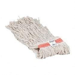 Rubbermaid - 1" Orange Head Band, X-Large Cotton Cut End Mop Head - 8 Ply, Side Loading Connection, Use for General Purpose - Eagle Tool & Supply