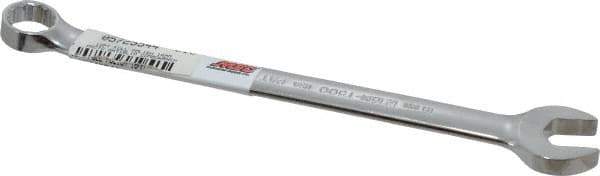 Proto - 16mm 12 Point Combination Wrench - 15° Offset Angle, 9-13/32" OAL, Steel, Chrome Finish - Eagle Tool & Supply