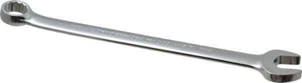 Proto - 18mm 12 Point Combination Wrench - 15° Offset Angle, 10-1/2" OAL, Steel, Chrome Finish - Eagle Tool & Supply