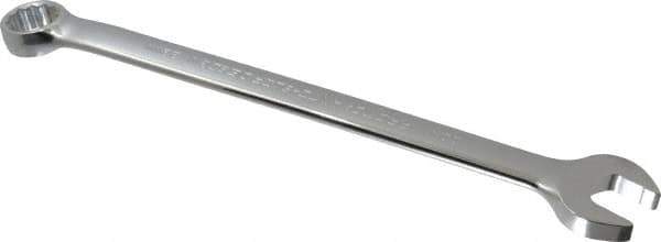 Proto - 22mm 12 Point Offset Combination Wrench - 15° Offset Angle, 11-1/2" OAL, Steel, Chrome Finish - Eagle Tool & Supply