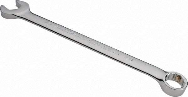 Proto - 3/4" 12 Point Offset Combination Wrench - 15° Offset Angle, 11" OAL, Steel, Chrome Finish - Eagle Tool & Supply