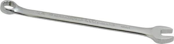 Proto - 9mm 12 Point Offset Combination Wrench - 15° Offset Angle, 4-3/8" OAL, Steel, Chrome Finish - Eagle Tool & Supply