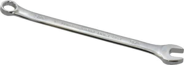 Proto - 5/16" 12 Point Offset Combination Wrench - 15° Offset Angle, 5-3/8" OAL, Steel, Chrome Finish - Eagle Tool & Supply