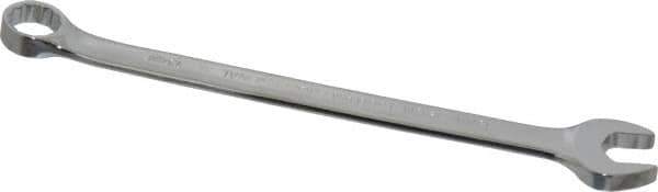 Proto - 13mm 12 Point Offset Combination Wrench - 15° Offset Angle, 6-3/8" OAL, Steel, Chrome Finish - Eagle Tool & Supply