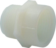 Green Leaf - 3/4 FGHT & 3/4 MPT Garden Hose Adapter - Nylon, Female Hose to Male Pipe Connector - Eagle Tool & Supply