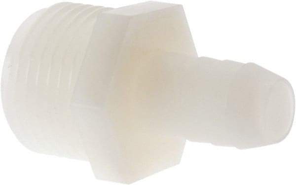 Green Leaf - 3/4 MGHT Garden Hose Adapter - Nylon, Male Hose to Barb Connector - Eagle Tool & Supply