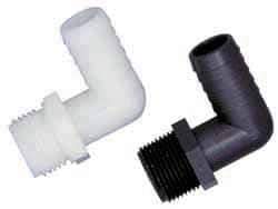 Green Leaf - 3/4 MGHT Garden Hose Adapter - Polypropylene, Male Hose to Barb Connector - Eagle Tool & Supply